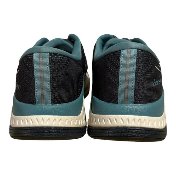 Dansko Pace Walking Running Sneakers Womens 9.5/10 Black Teal Comfort Mesh - Picture 5 of 8